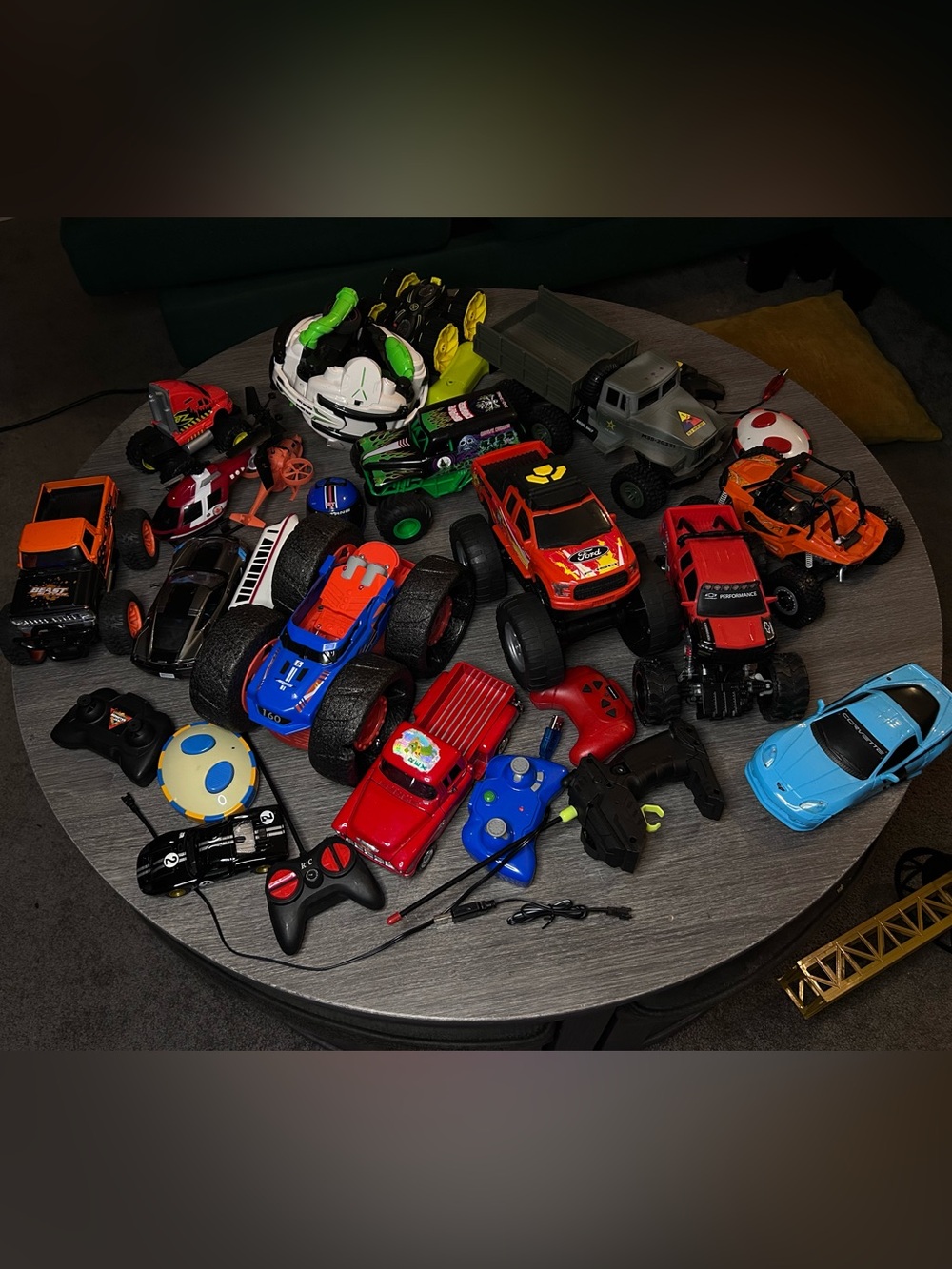 Assorted Kids Remote Control Cars and Trucks - Mixed Colors